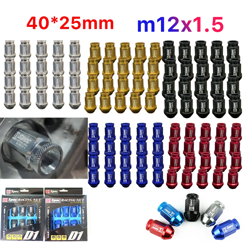 D1 Spec-20 шт./набор D1-SPEC JDM Racing Performance алюминиевый тюнер колесные гайки | Автомобили и