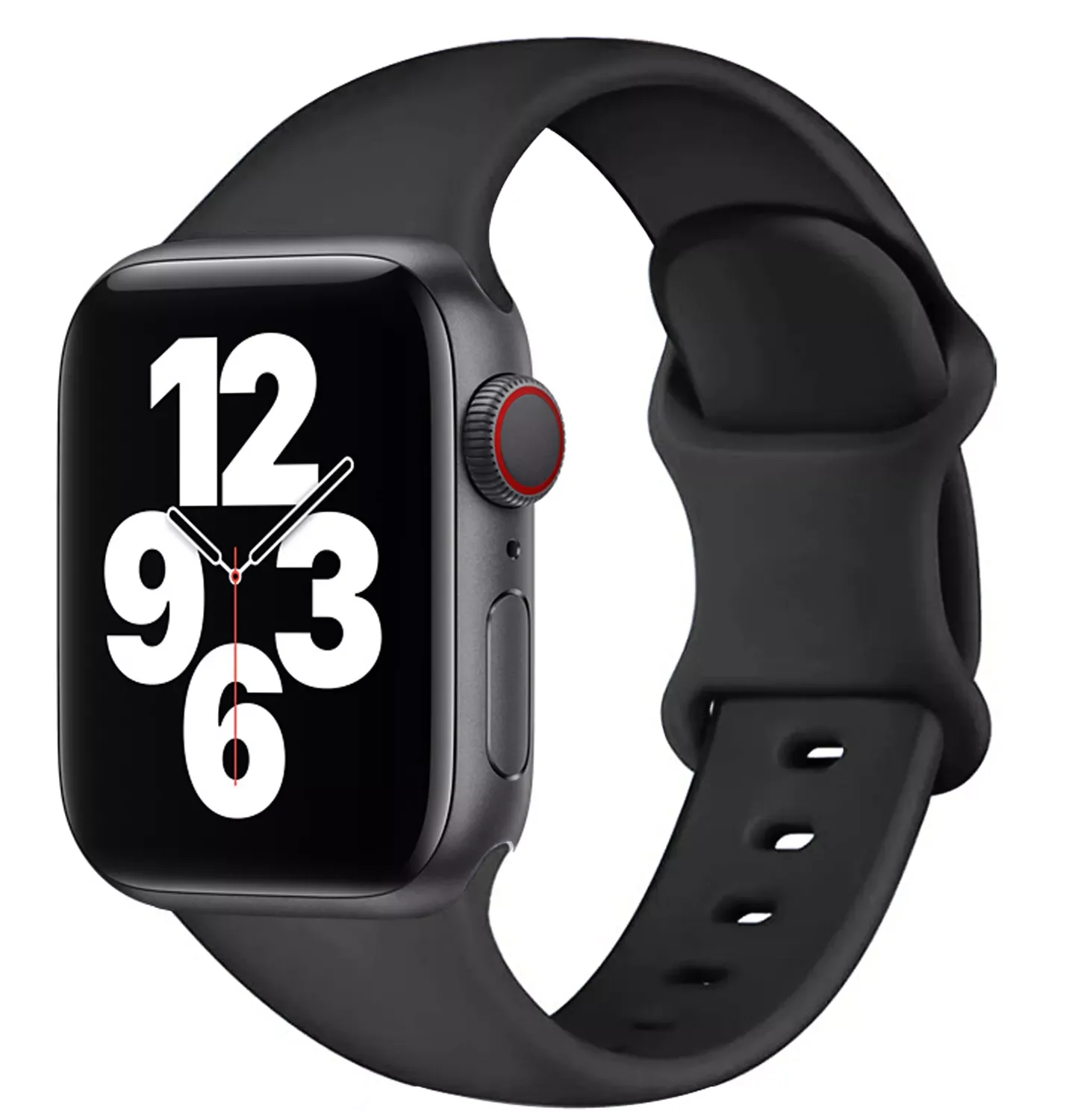 

Silicone Strap For Apple Watch band 44mm 40mm 38mm 42mm watchband belt smartwatch correa bracelet iWatch 3 4 5 6 se 7 45mm 41mm