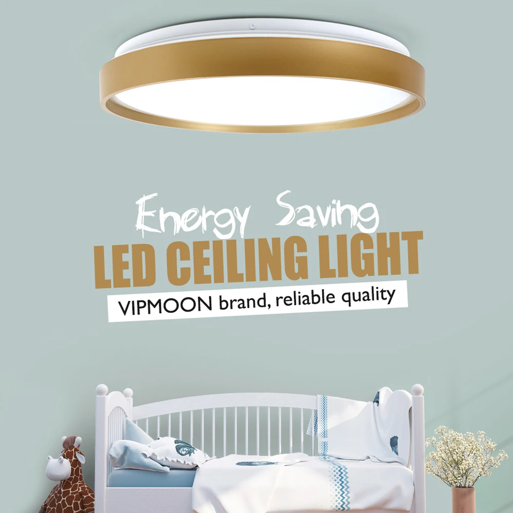 

VIPMOON Recessed Ceiling Lighting Painted Spraying Edges 12W 18W 24W 36W LED Panel Lights Ceil Lamp For Bedroom Living Room 2023