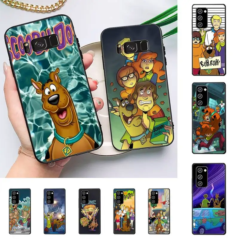 

Cartoon Doo Cute Dog Phone Case for Samsung J 2 3 4 5 6 7 8 prime plus 2018 2017 2016 core