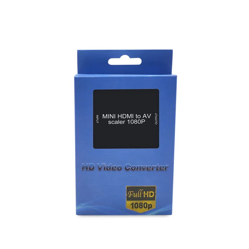 Преобразователь HDMI в AV RCA CVBS L/R видеоадаптер 1080P переключатель с мини USB кабелем