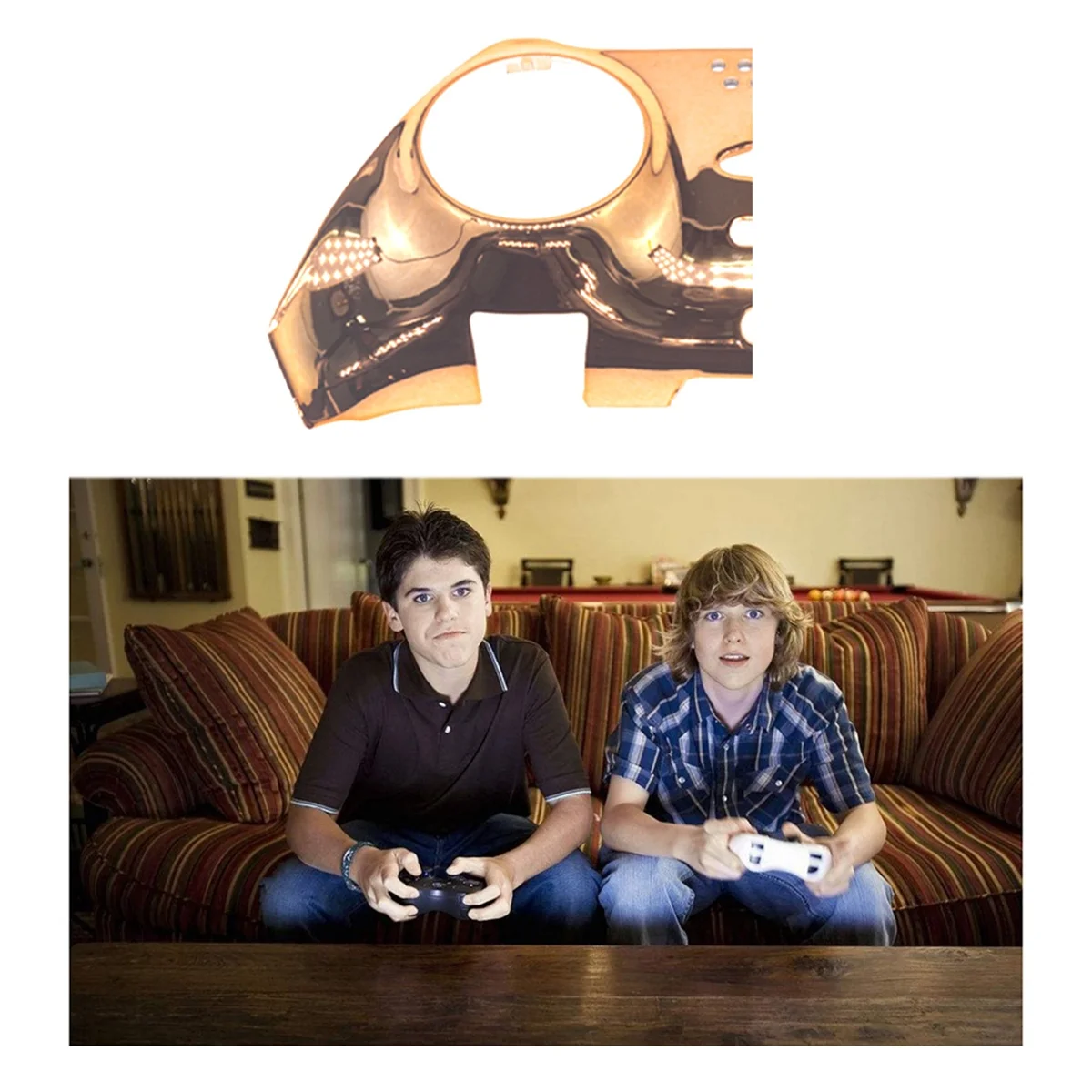 Геймпад для P5 Edge Сменная рамка Elite Grip Гальваническое покрытие Аксессуары