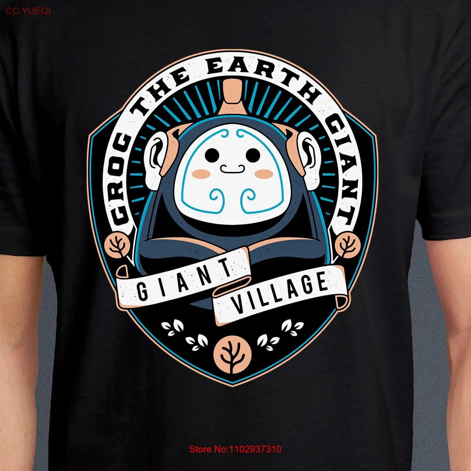 Футболка Grog The Earth Giant Coral Island видеоигра игровой геймер Starlet Town Merfolk Kingdom длинные или