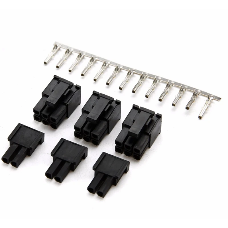 

30 Set 4.2Mm Pitch 5557 ATX Graphics Card GPU PCI-E Power Connector 6+2Pin 8Pin Male Housing+Terminals