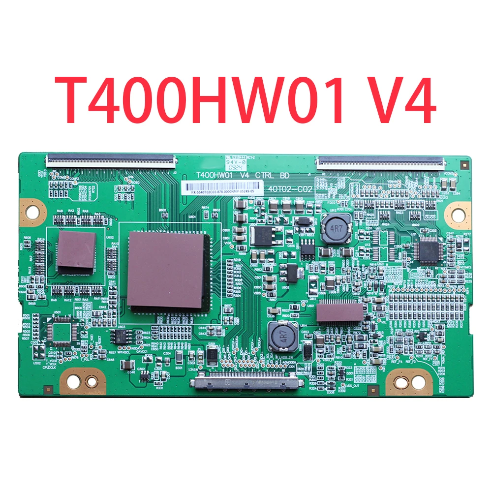 

Tcon Board T400HW01 V4 CTRL BD 40T02-C02 For SONY KDL 40V4100 Logic Board For 40 Inch TV Replacement Board T400HW01 V4 40T02 C02