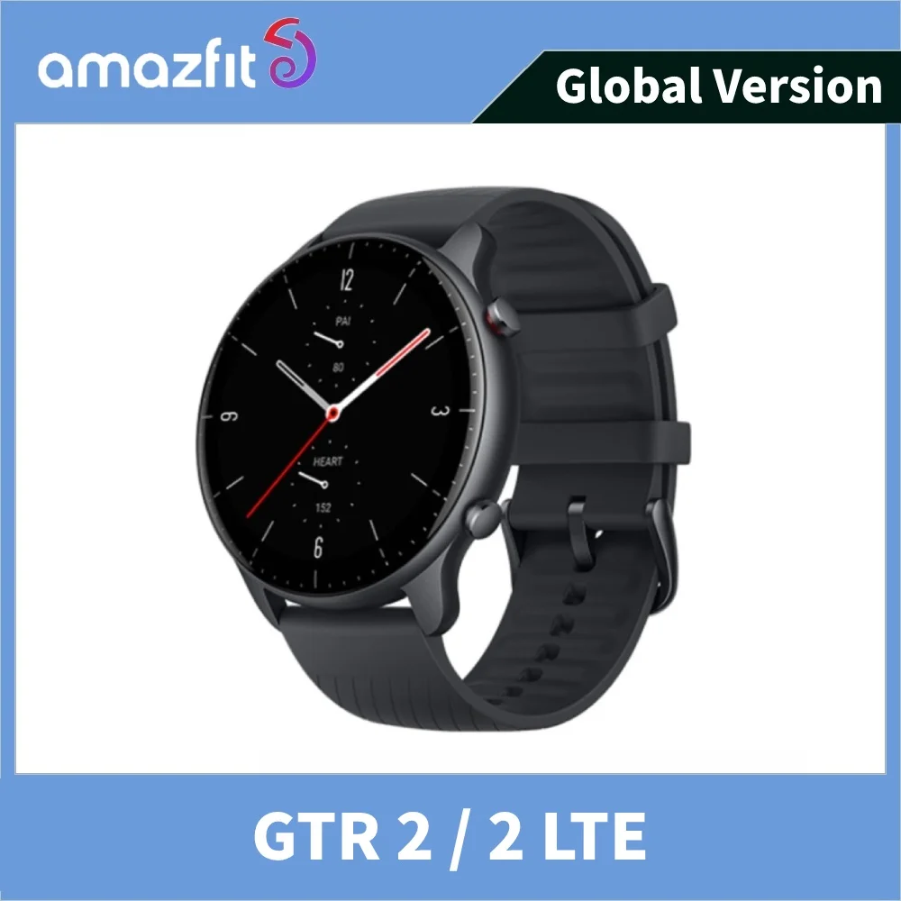 

Original Amazfit GTR 2 / 2 Lte Smartwatch For Men 1.39'' HD AMOLED Screen Music play Sleep Monitoring Smart Watch 98%New No Box