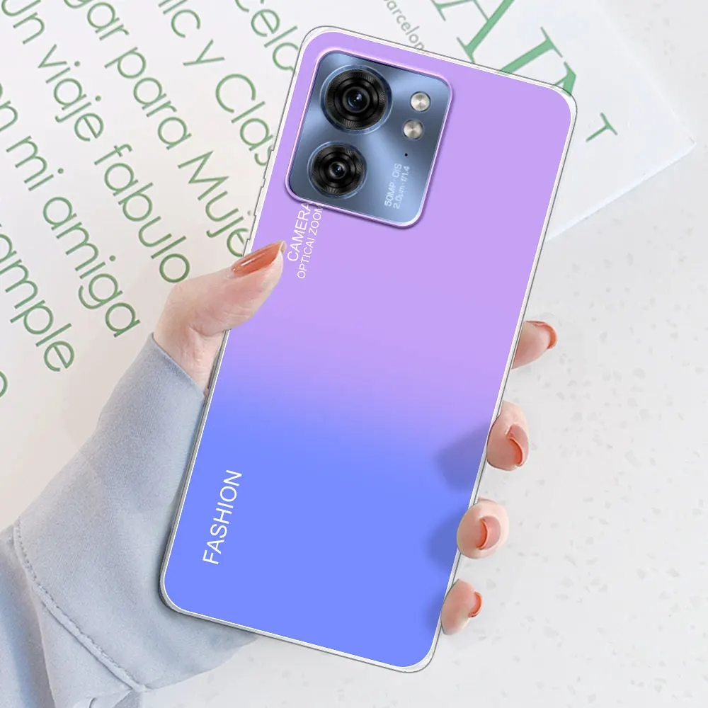 Чехол для Moto Edge 40 Pro чехол Motorola XT2303-2 прозрачный мягкий силиконовый из ТПУ Neo Coque