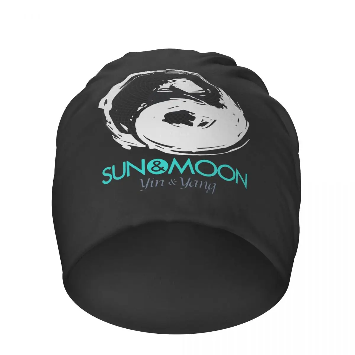 

Yin Yang Feng Shui Abstract Graphic Unisex Beanies Pullover Cap Fashion Taichi Gossip Kintting Hat Warm Hedging Ski Winter Caps