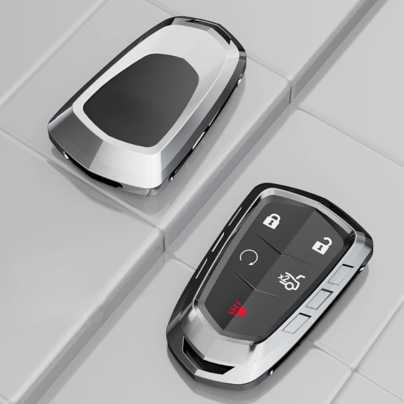 Защитный чехол для ключа Cadillac ATSL XT5 XT4 CT6 XTS из цинкового сплава