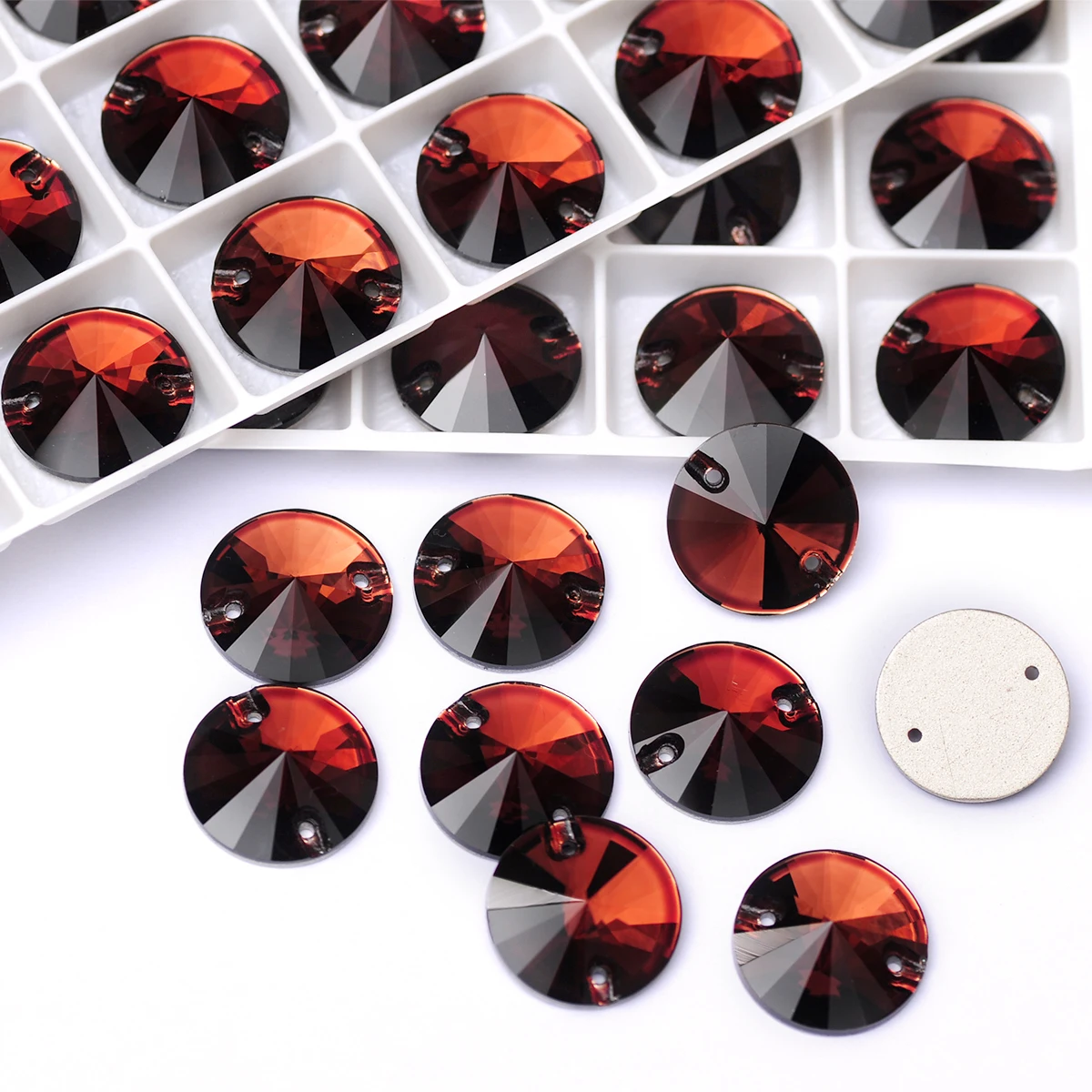 

Smoked Topaz Shiny Cosmic Glass Strass Flatback Crystal Sew On Rhinestones Crafts Glitter Sewing Accessories Design Decorations