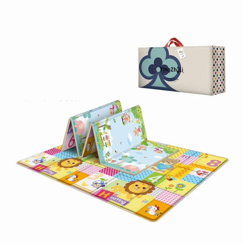 Коврик игровой детский складной 200x180x1 см | Игрушки и хобби