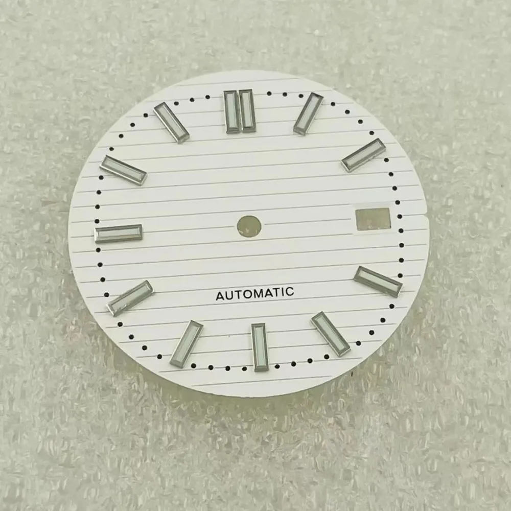 Watch dial 30.5mm c3green light emitting dial suitable for NH35 NH36 automatic movement watcn accessories