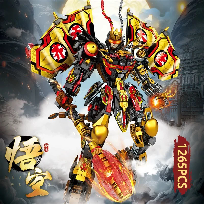 Конструктор Andole King Monkey Warrior Mech Sun Wukong 14+