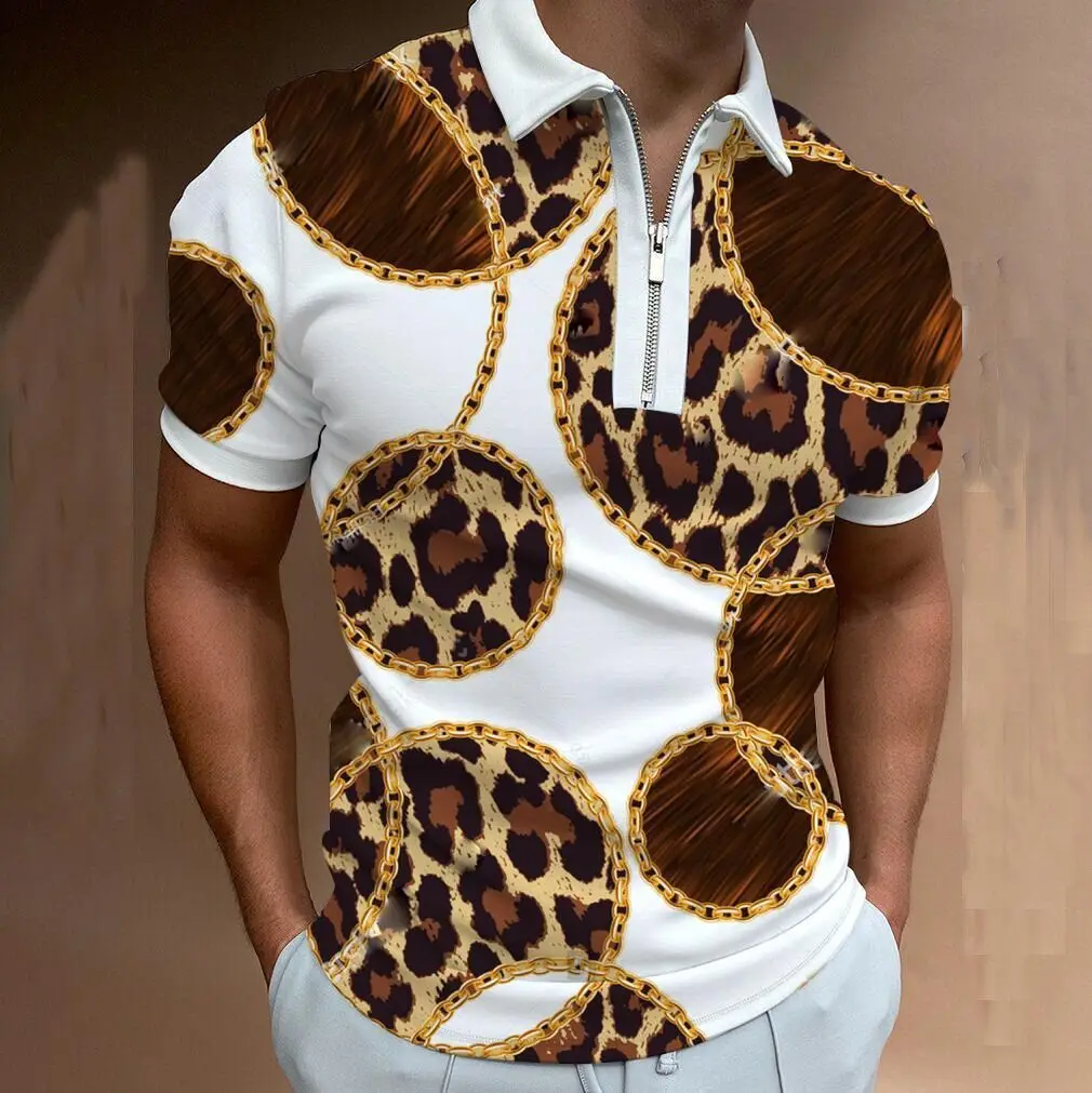 

Men's Polo Shirt 2022 Men Priting LOGO Polo Shirts Brand Men Short-Sleeved Shirt Summer Shirt Man Clothing Asian Size S-5XL