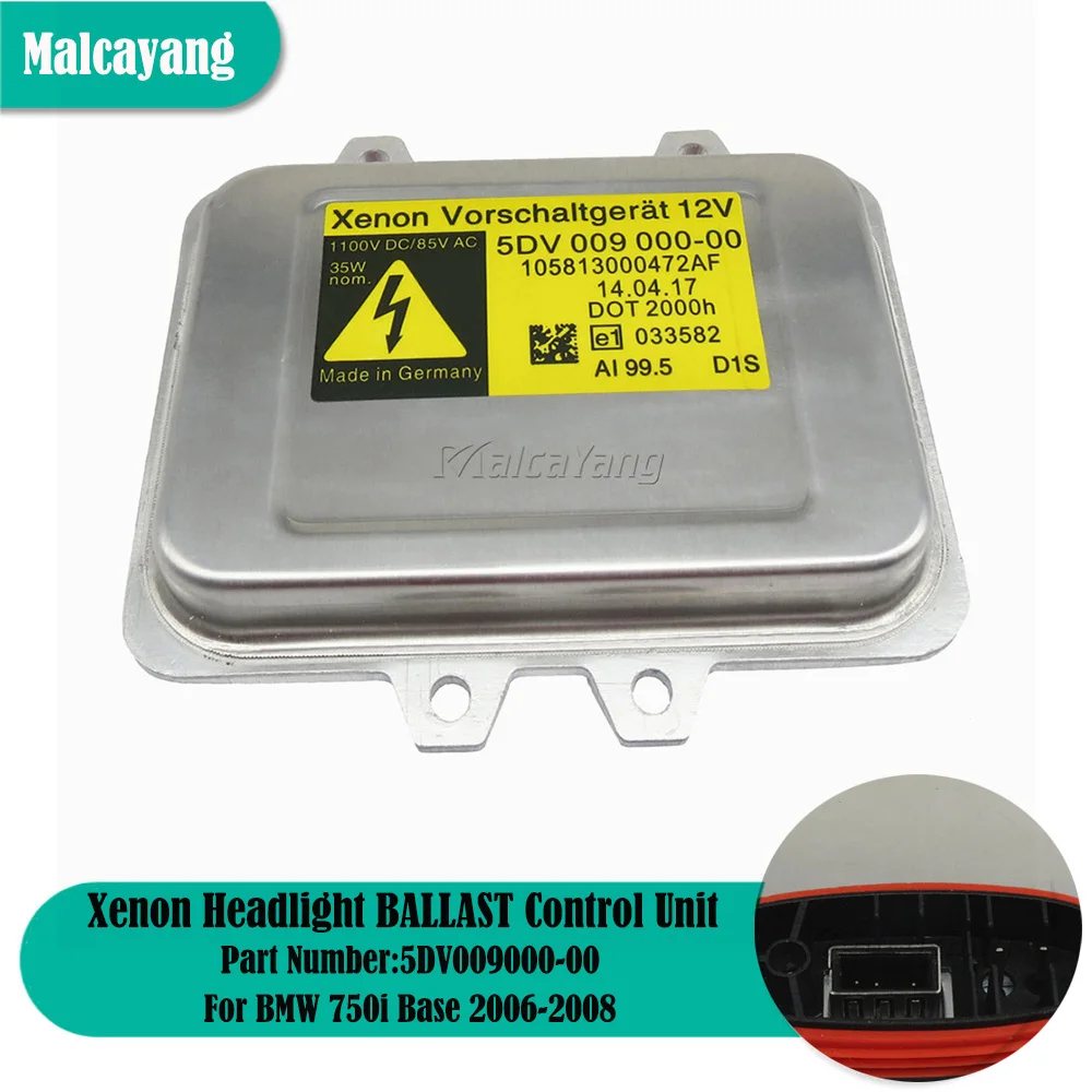 

New Xenon Headlight BALLAST Control Unit D1S D1R For BMW Audi Mercedes Land Rover HYUNDAI Car 5DV009000-00 5DV00900000