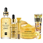 24K Золотая коллагеновая восстанавливающая маска для сна Увлажняющая сыворотка укрепляющий питательный крем для глаз корейская косметика для ухода за лицом