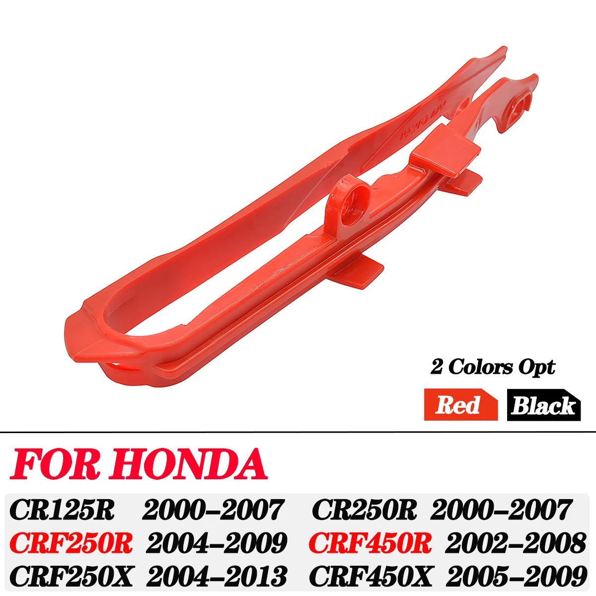 

Motorcycle Chain Slider Guide Protection Device For Honda CR125R CR250R CRF250X CRF450R CRF450X CR CRF 125R 250R 250X 450R 450X