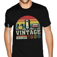 logo vintage ets1986 tshirt cotton for mens over size black shirt hip hop printed top t shirts cotton t shirt for men gift