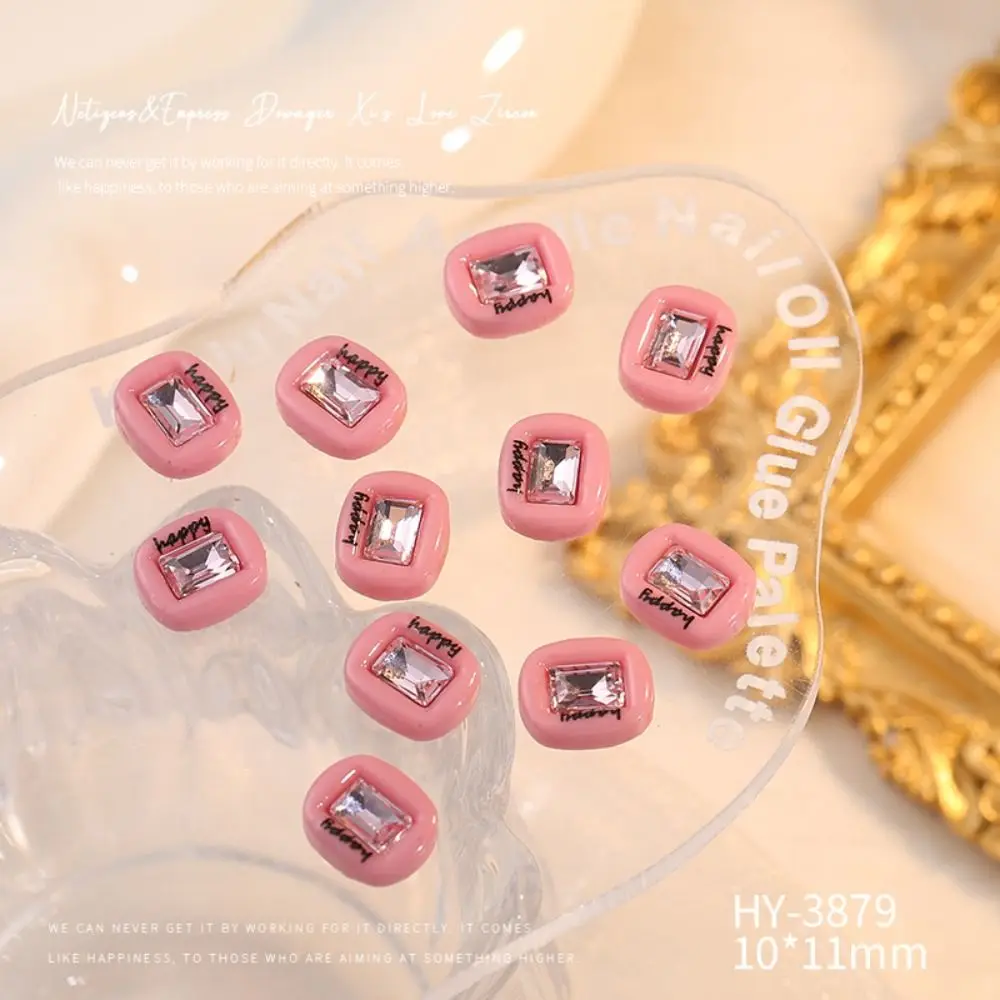 10 шт./упаковка разноцветные украшения для ногтей