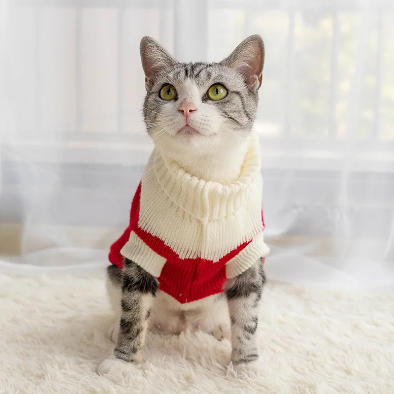 

Cat Sweater Kitten Clothes Clothes for Cats Cat Costume Pet Cat Clothes Pet