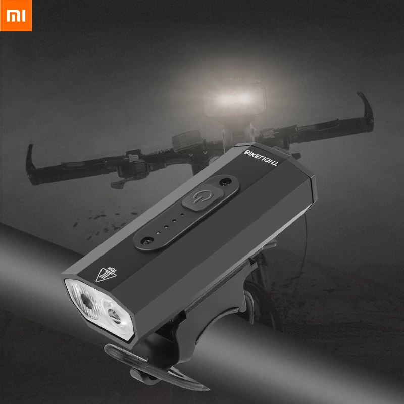 

Новые велосипедные фары Xiaomi, фары, освещение для езды на горном велосипеде тип С, перезаряжаемые мини-фонари для езды в ночное время