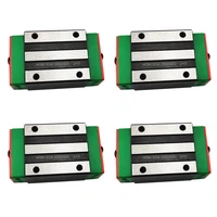 4pcs hgh15ca linear guide rail slider hgr linear guide cnc diy parts for linear guide
