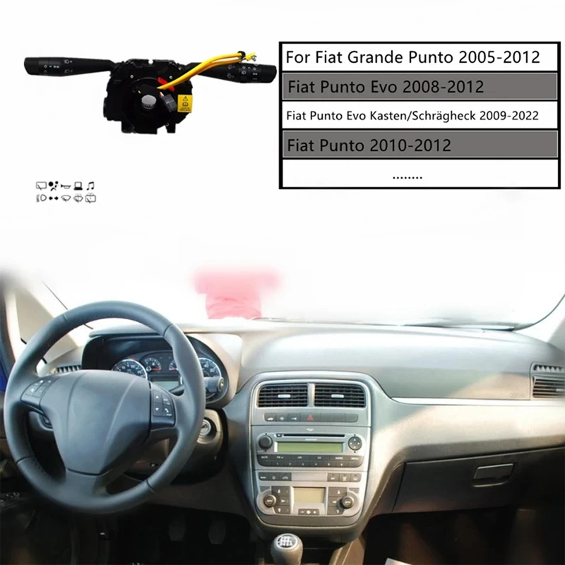 735521315 735471936 Комбинированный переключатель рулевой колонки индикатор