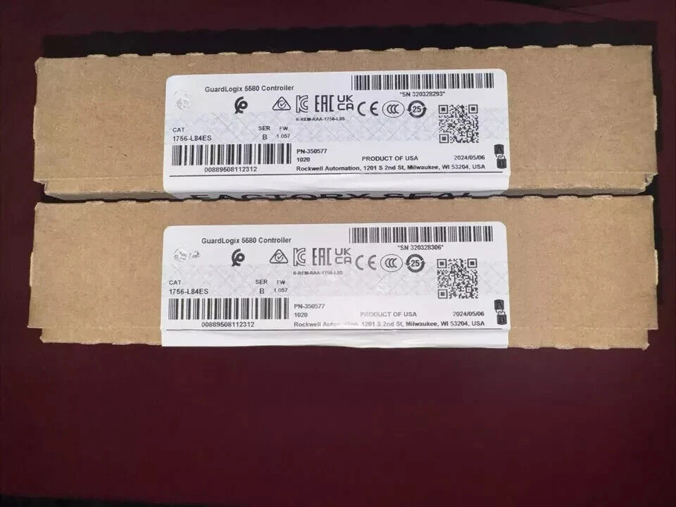 Новый оригинальный пакет AB 1756-L84ES SER B Контроллер GuardLogix 5580 программируемый