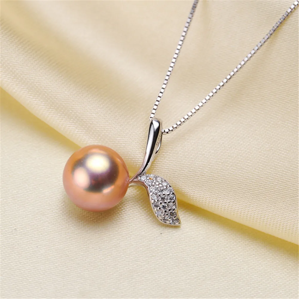 

Wholesale Silver Plated Pearl Pendant Base Accessories Types Creative Pendant for Women DIY Pearl jewelry Gifts