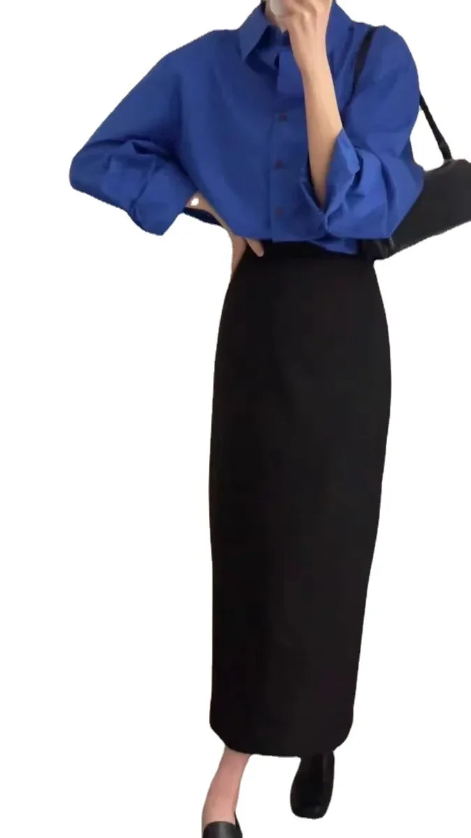 Spring 2023 New Women's Dry Run Elegant Clothing High-End Exquisite Shirt Dress Two-Piece Suit Professional