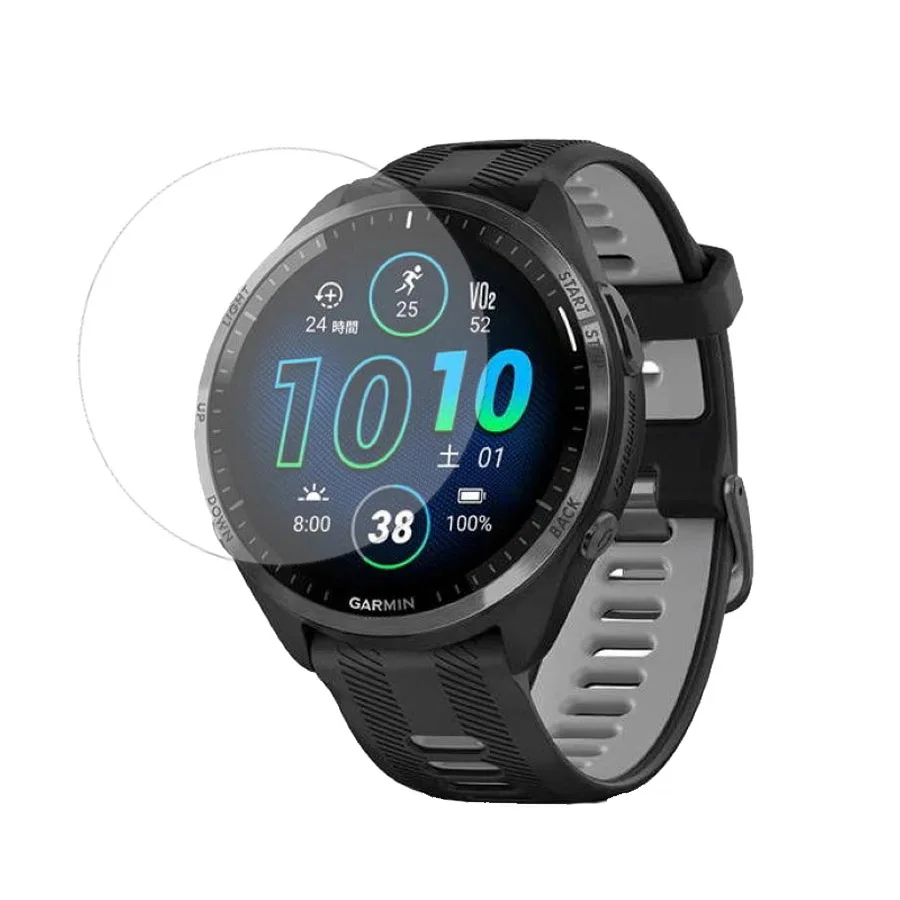 2 шт. закаленное стекло для Garmin Forerunner 965 265 S 265 Защитная пленка для экрана Garmin Forerunner 965 стеклянная пленка аксессуары