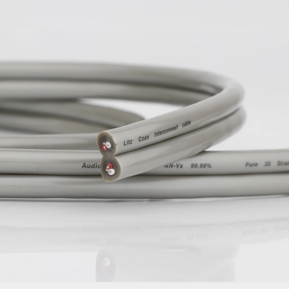 Аудио Note AN-Vx посеребренный коаксиальный Соединительный кабель оптовый на метр 1