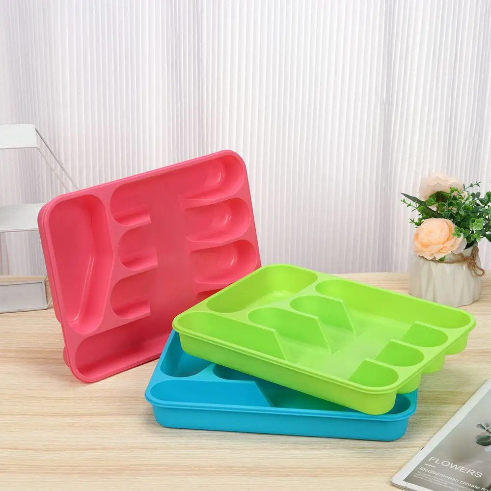 

Tray Forks Spoons Utensil Separation Finishing Kitchen Drawer Organizer Storage Box Insert Tidy Cutlery Organizer