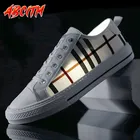 Модная мужская обувь, легкие мужские туфли на плоской подошве, модная Новая повседневная обувь для мужчин, роскошная холщовая обувь на платформе, мужские кроссовки 2021 B41