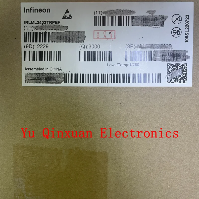 IRLML2402TRPBF SOT-23-3 20 в, 1,2 А, одиночный n-канальный HEXFET power MOSFET