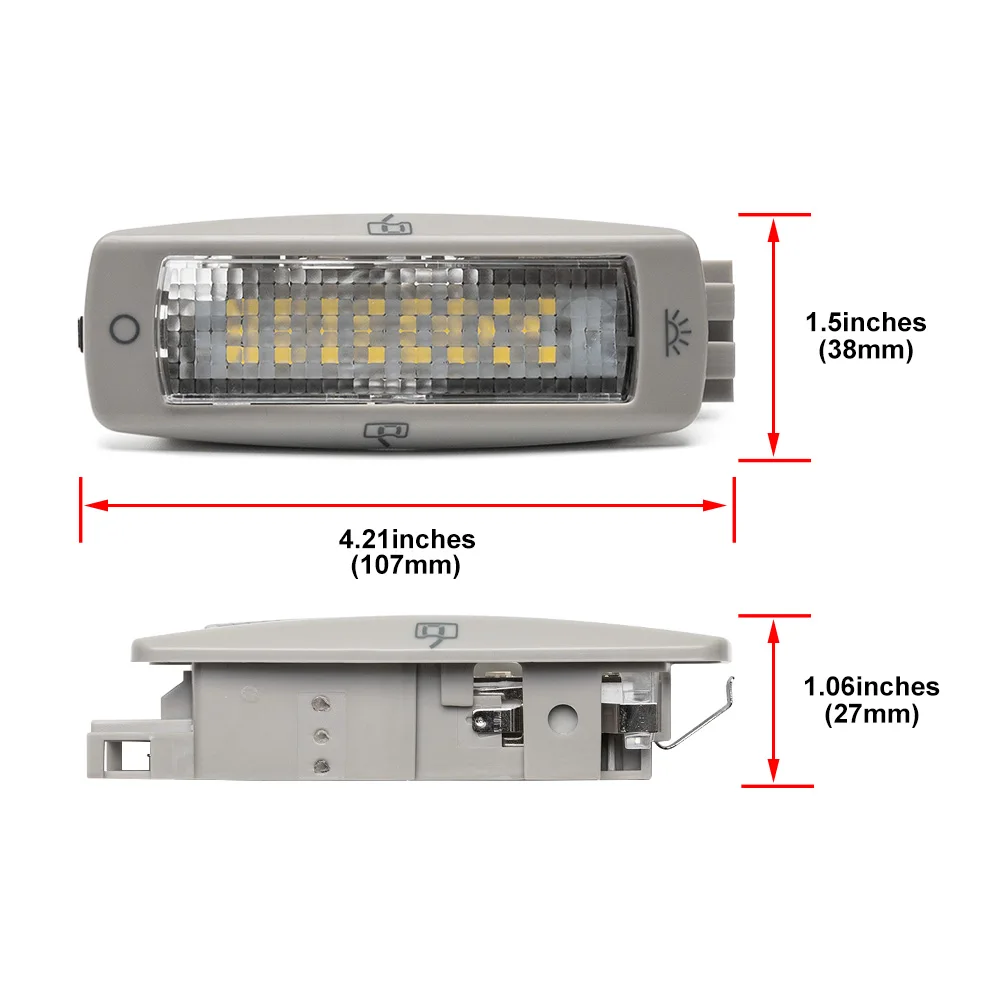 Купольный светильник для чтения карты потолочная лампа 3B0947291 B Volkswagen Golf Passat Beetle