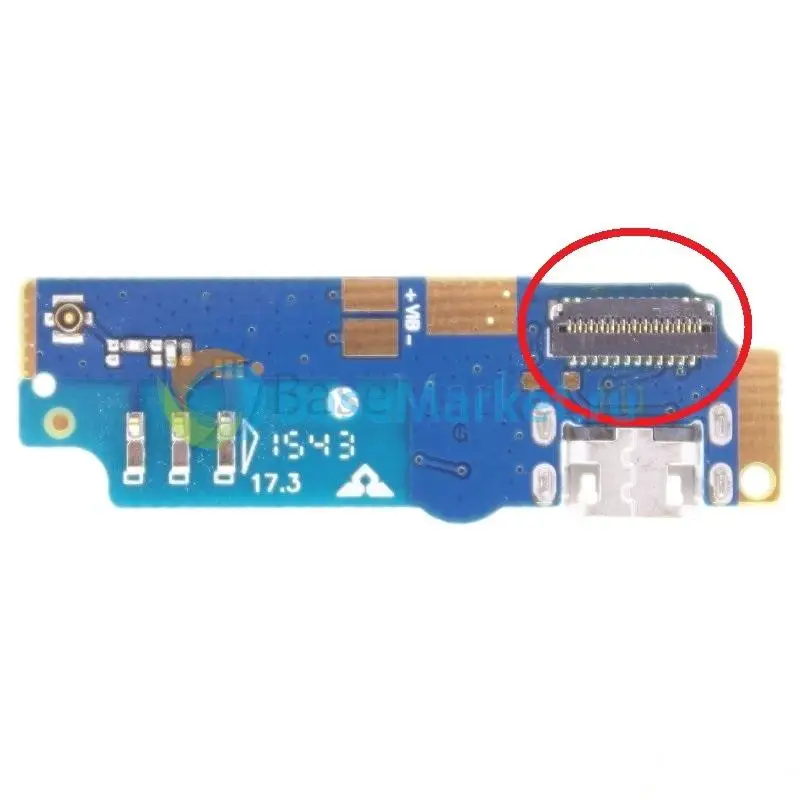 Шлейф для Asus ZenFone Max ZC550KL плата на разъем зарядки/микрофон |