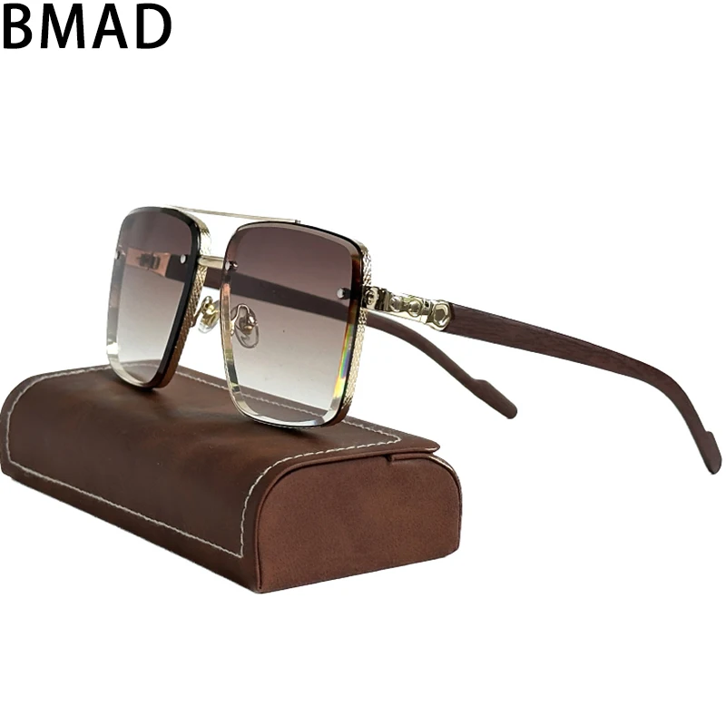 

Дизайнерские солнцезащитные очки, Винтажные Солнцезащитные очки для мужчин, трендовые деревянные очки, модные брендовые солнцезащитные очки, Прямая поставка