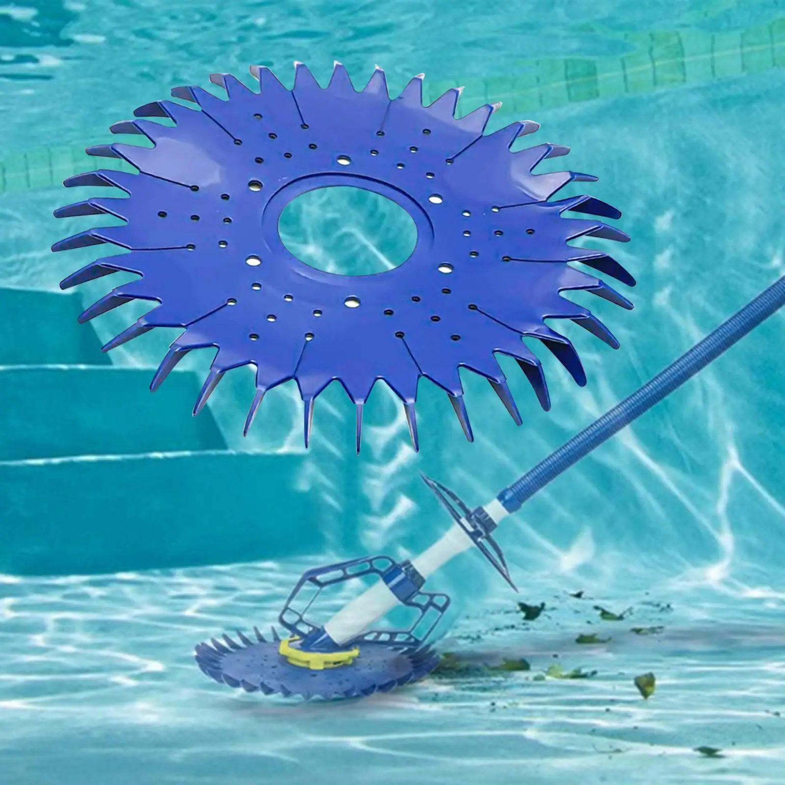 

Pool Cleaner Finned Seal Wear Resistant Durable for Outdoor Pebble