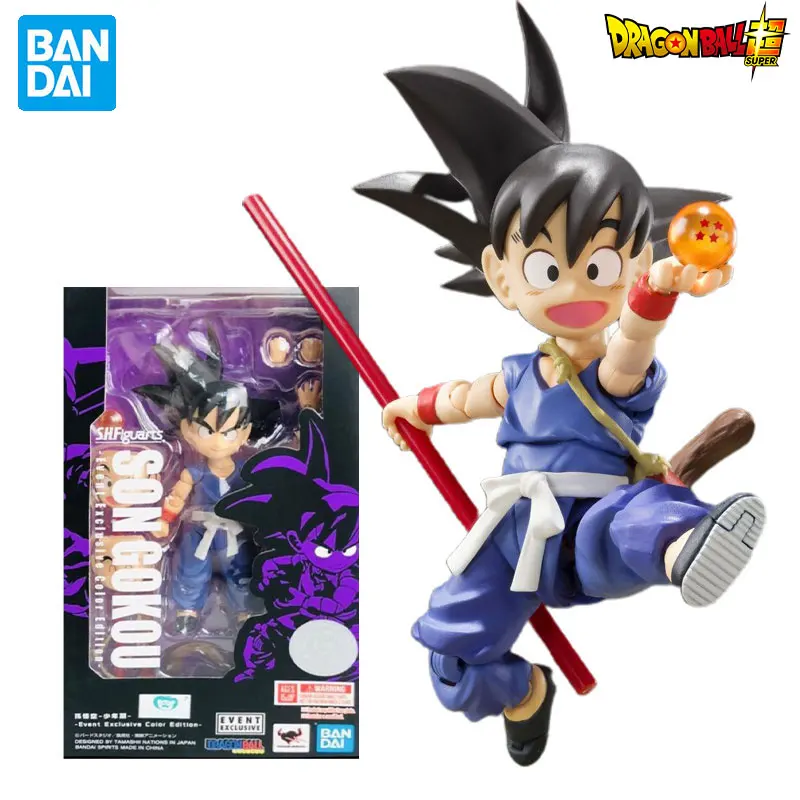 

Original BANDAI SHF Dragon Ball Z Juvenile Goku Anime Action Figures PVC Model Figure Toys Boys Grils Collection Toys kids Gifts
