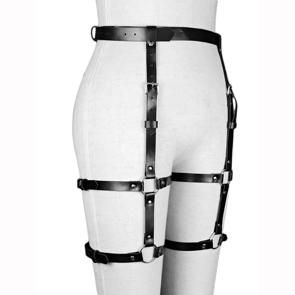 Сексуальное готическое кольцо до бедра в стиле панк Регулируемый аксессуар