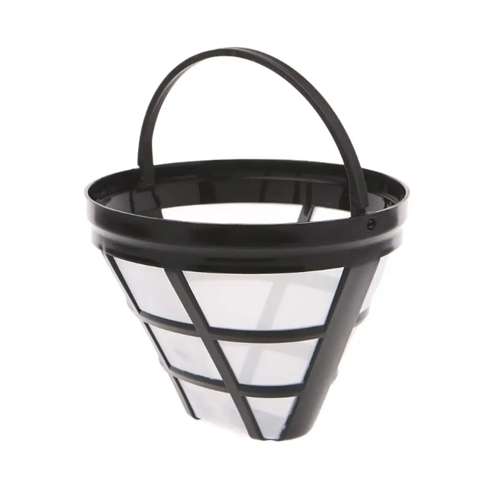 

Reusable Filters Basket Cup Coffee Supplies Compact Size Handy Installation Long-lasting Brewer Tool Filtering Device