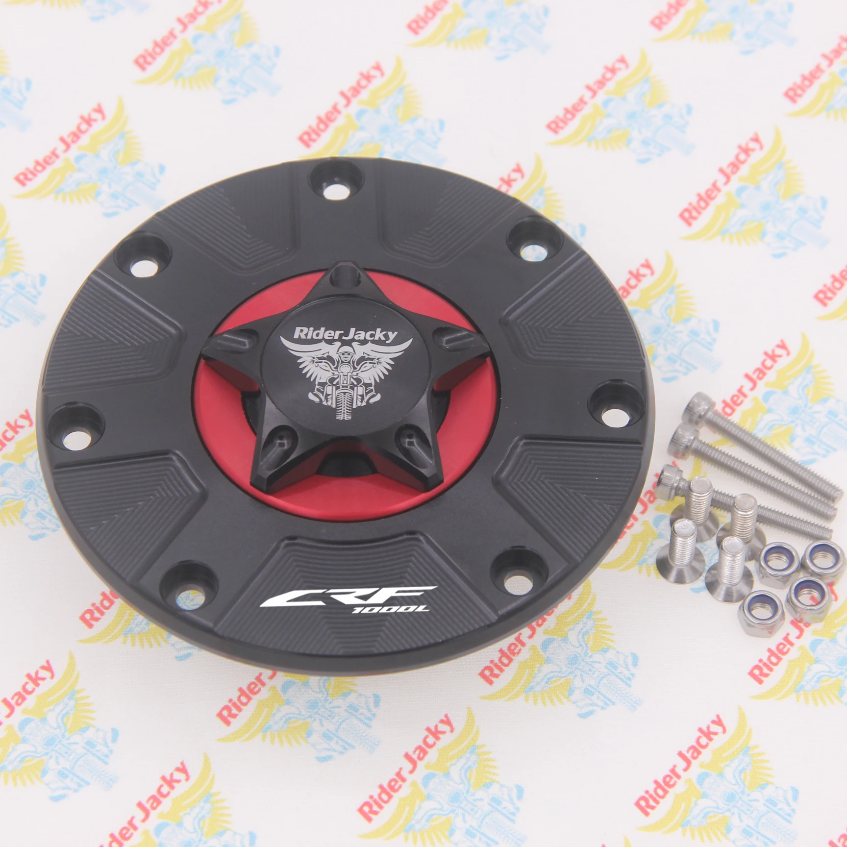 

Ридержакки®Крышка бензобака мотоцикла, крышка бензобака без ключа для Honda CRF1000L 2016-2019 (2017 2018 CRF 1000L