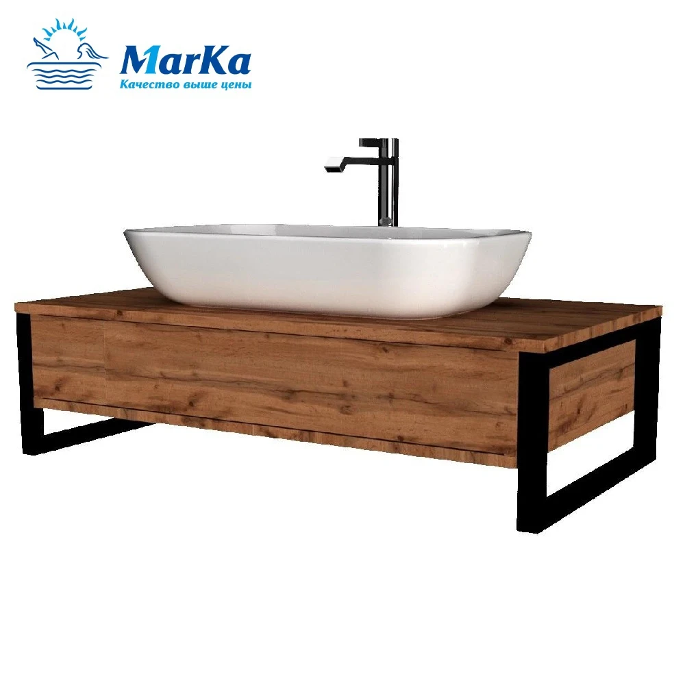 Тумба для ванной комнаты 1Marka GRUNGE LOFT 90П 1вя Дуб Вотан У85843 | Строительство и ремонт