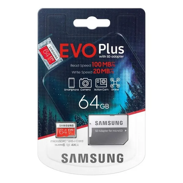 SDHC Memory Card Samsung EVO Plus