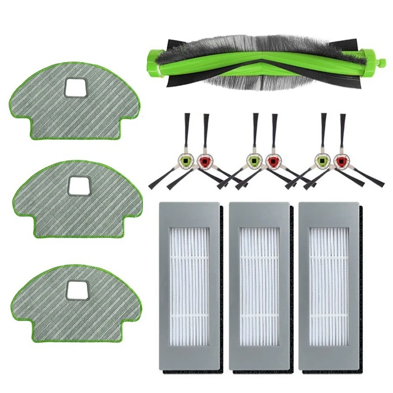 

Main Roller Brush Side Brush Mop Cloth Filter For Irobot Roomba Combo113 R113840 Robotic Vacuum Cleaner Replacement Part