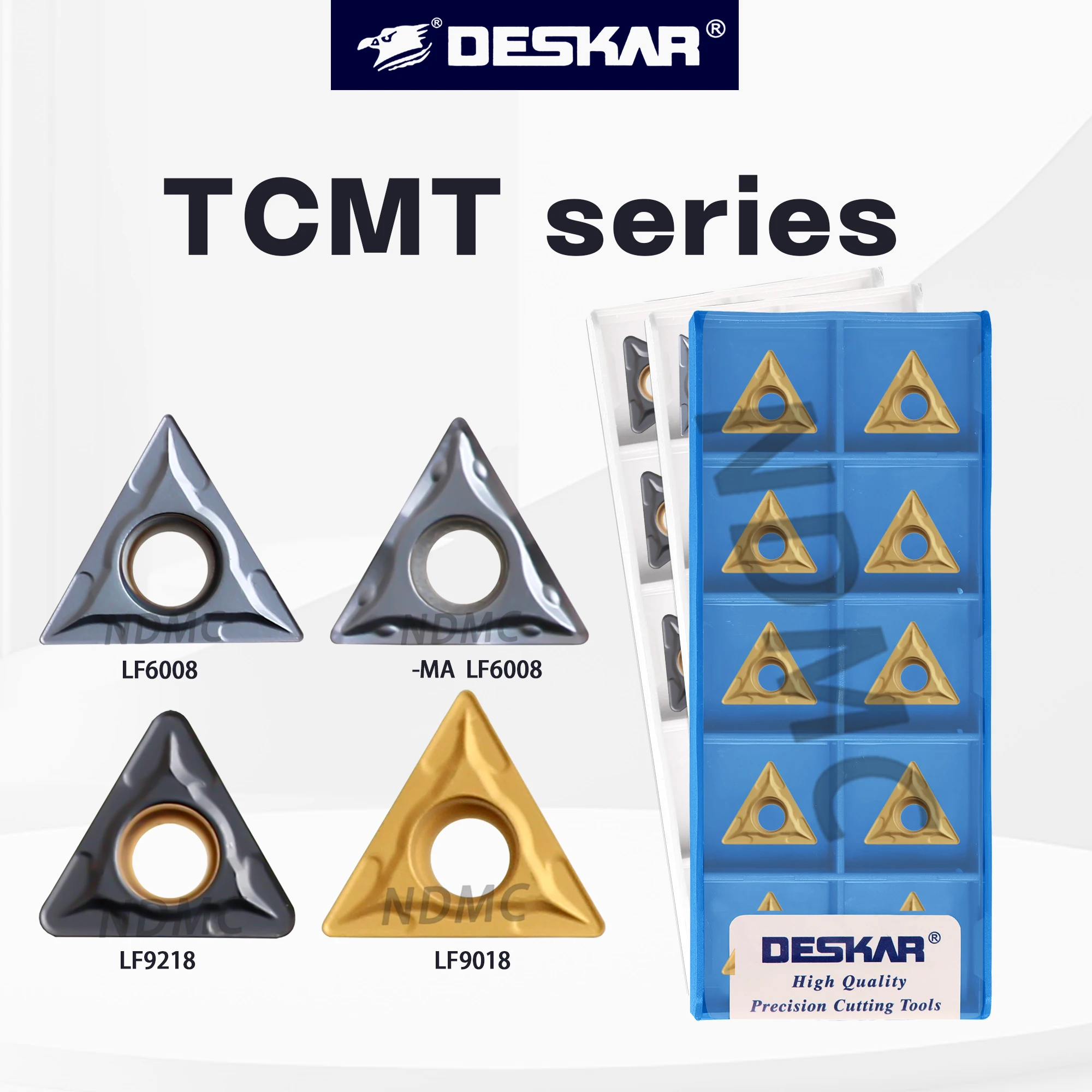 

Токарные пластины NDMC TCMT для стали