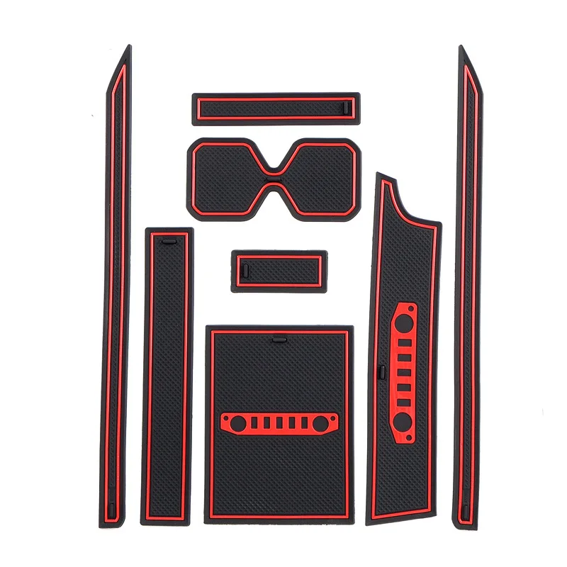 Противоскользящий коврик для автомобильных ворот Suzuki Jimny JB64W 2019 с канавками