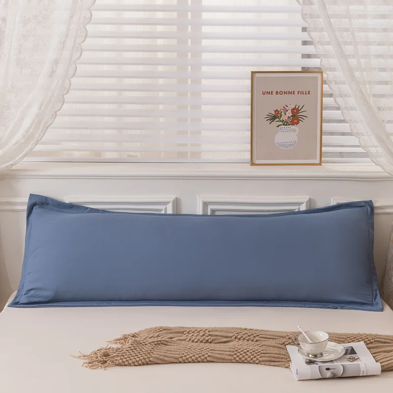 

New Comfortable Long Pillowcase Soft Polyester Couple Pillow Case Large Size Body Hugging Pillow Cover 120 150 180cm