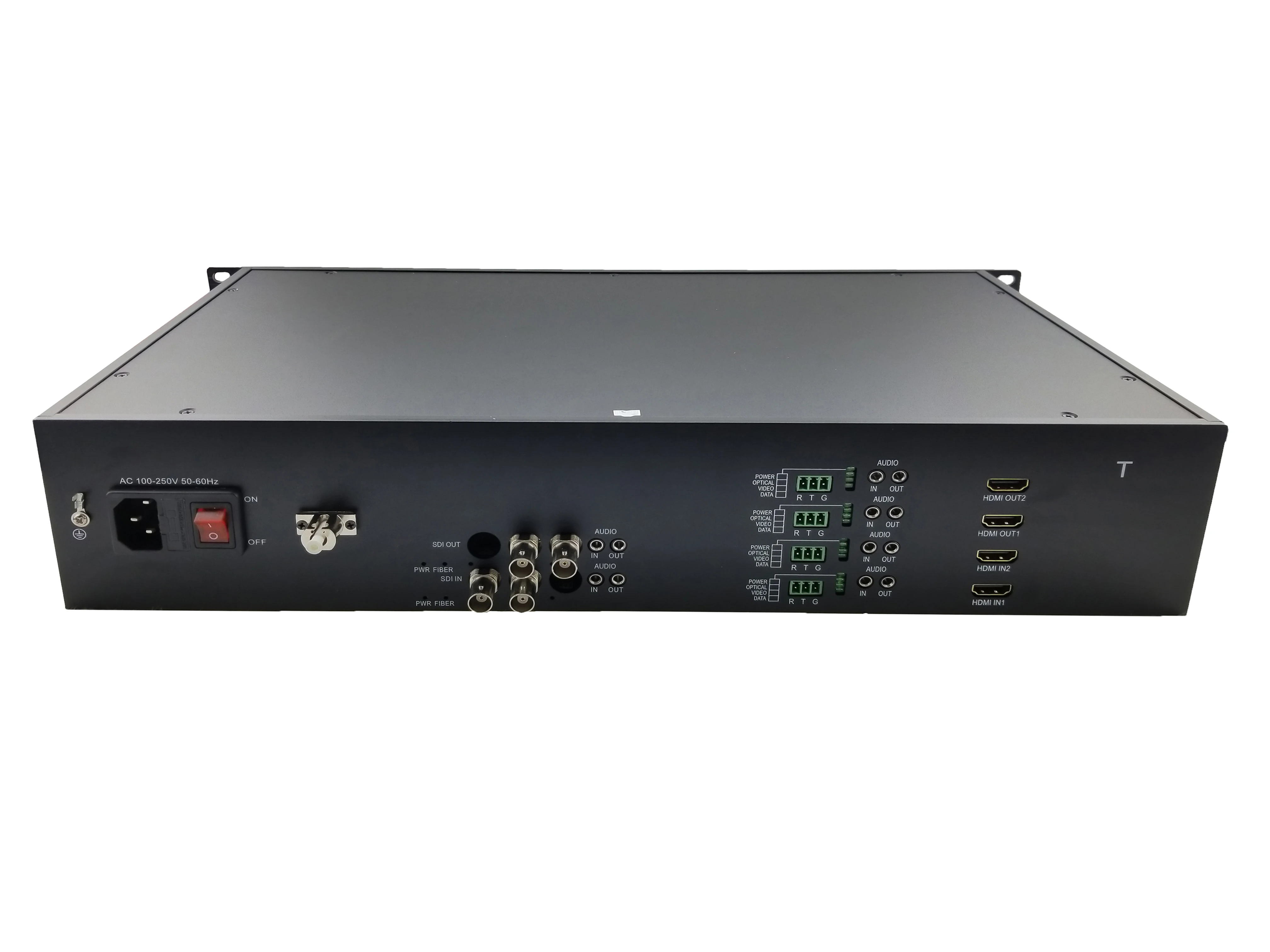 Оптический преобразователь коаксиального сигнала 3G SDI 1080P BNC с HDMI-видео